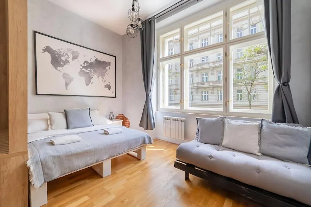 Chic Brick Suite In Historic City By Rentez Prague