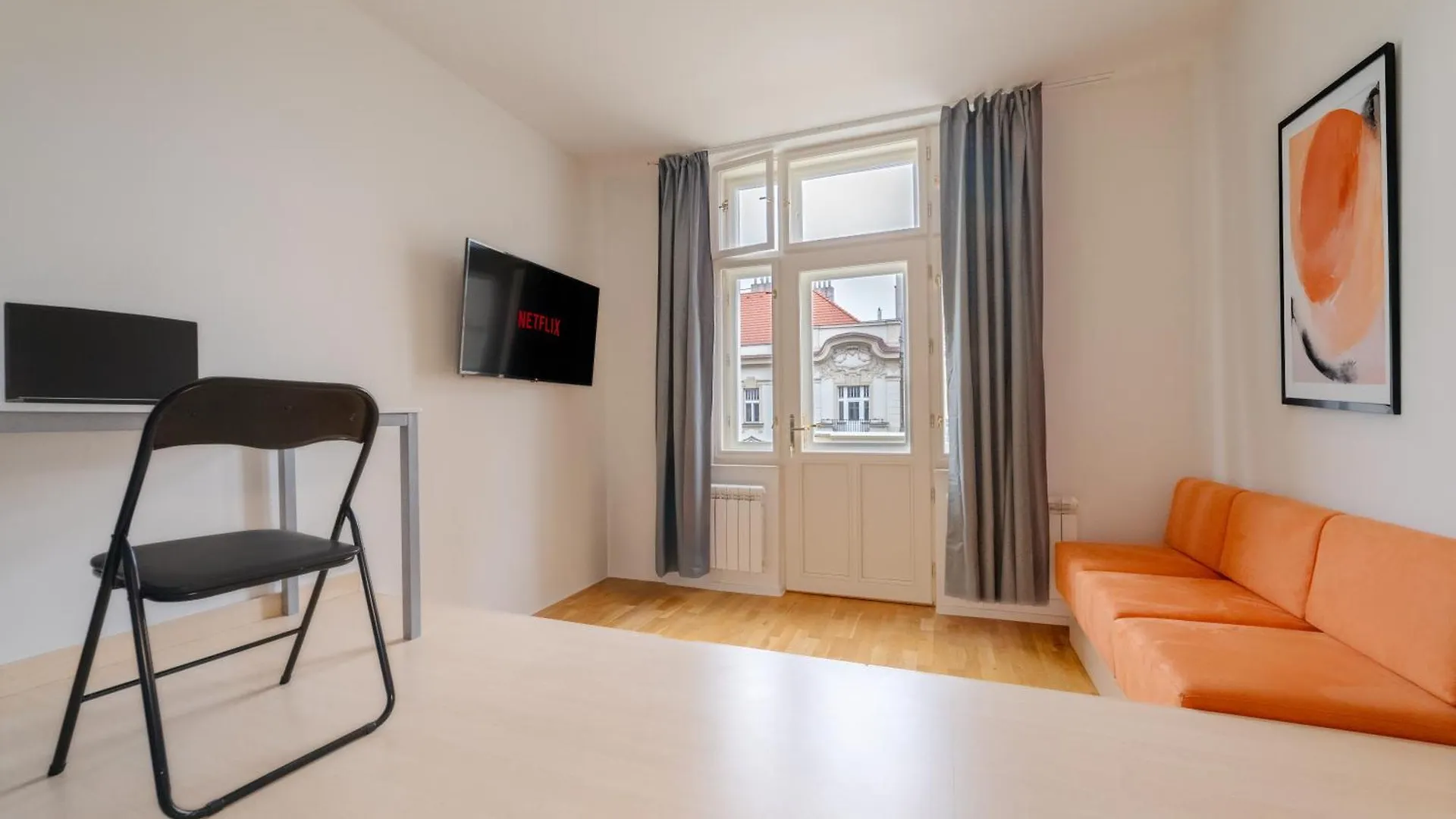 Apartment Chic Brick Suite In Historic City By Rentez Prague
